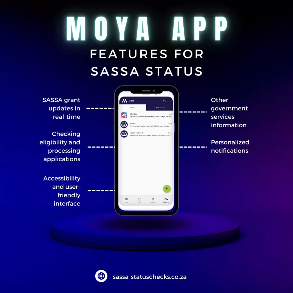 Moya App SASSA status check