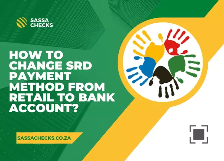 How To Change SRD Payment Method From Retail To Bank Account