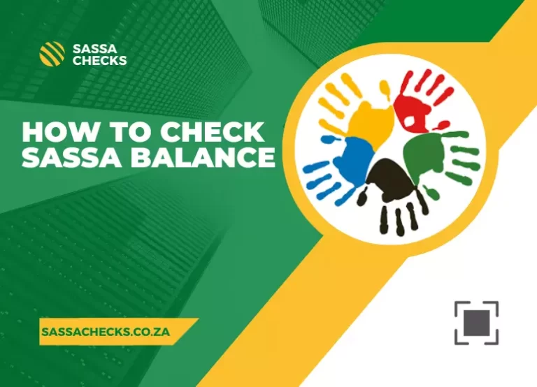How To Check SASSA Balance in 3 Ways