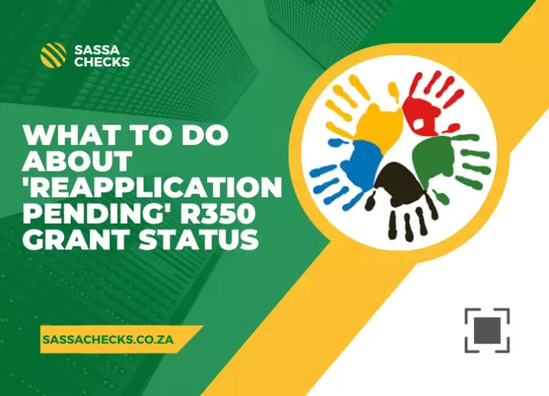 What To Do About ‘Reapplication Pending’ R350 Grant Status