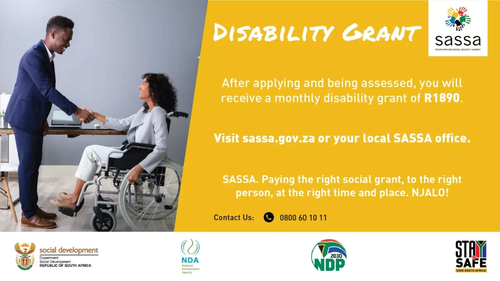 SASSA Disability Grant