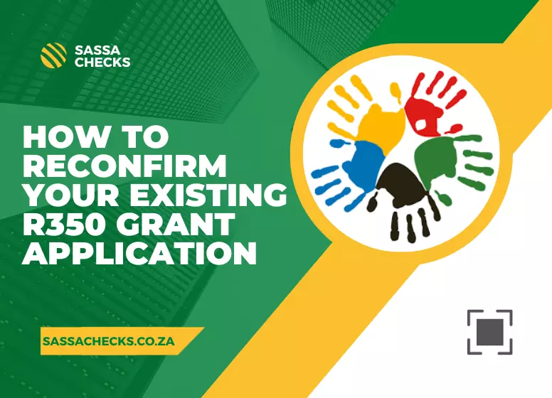 How To Reconfirm Your Existing R350 Grant Application