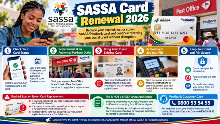SASSA Card Renewal