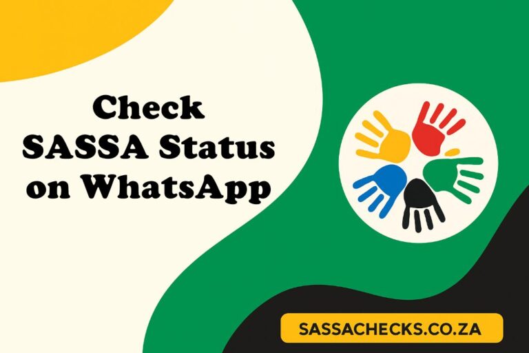 Check SASSA Status on WhatsApp