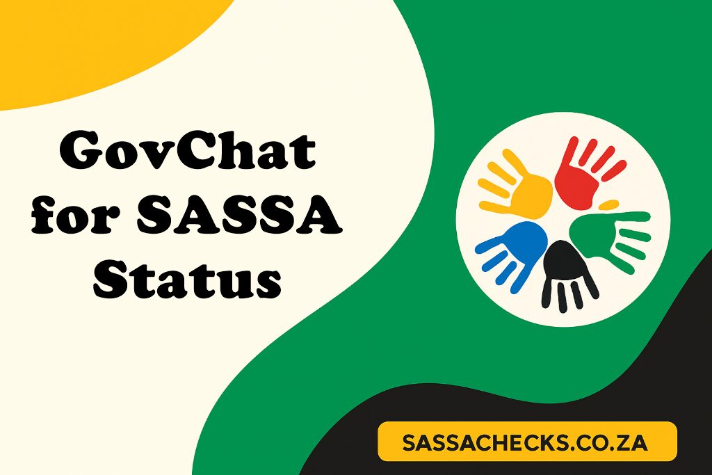 Use GovChat for SASSA Status