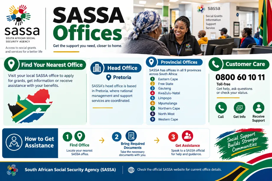SASSA Offices Near Me